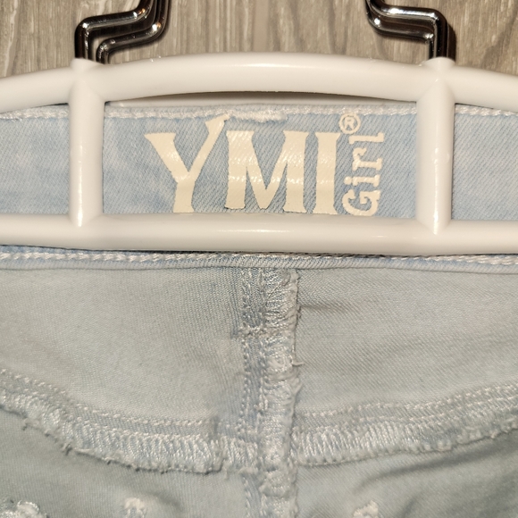 YMI Girl Cuffed Shorts- 8 - Picture 2 of 5